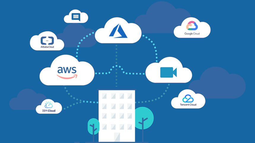 Cloud network diagram