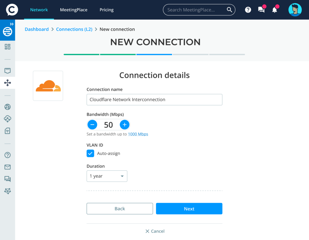 Connect to Cloudflare – PCCW Global